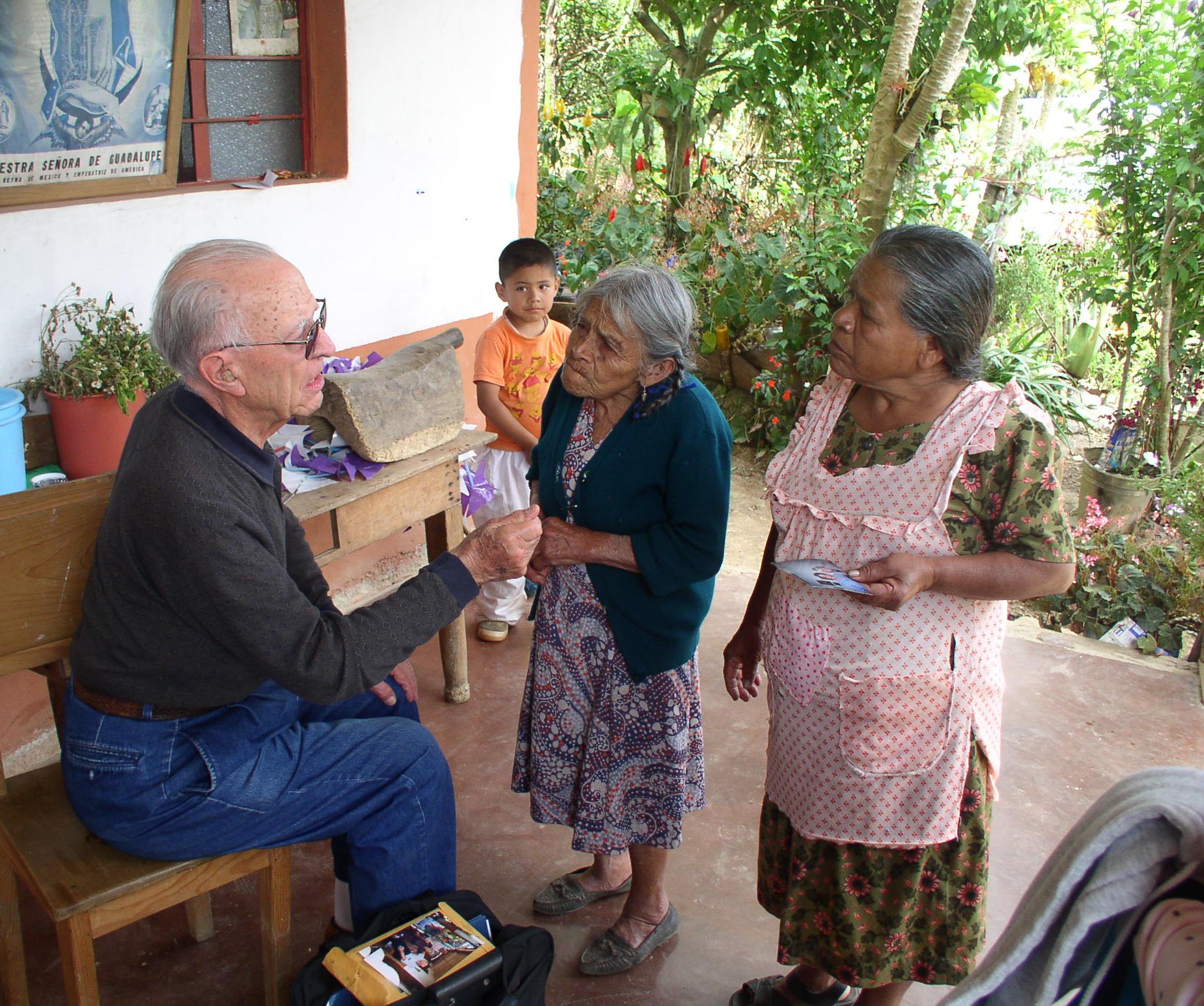 George and Mazatec women